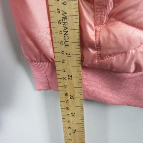 Under Armour Womens ColdGear Reactor Jacket Pink Quilted Full Zip S Coat - Picture 2 of 12
